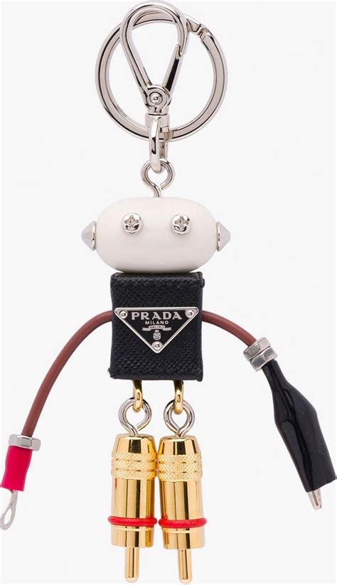 prada edward robot keychain